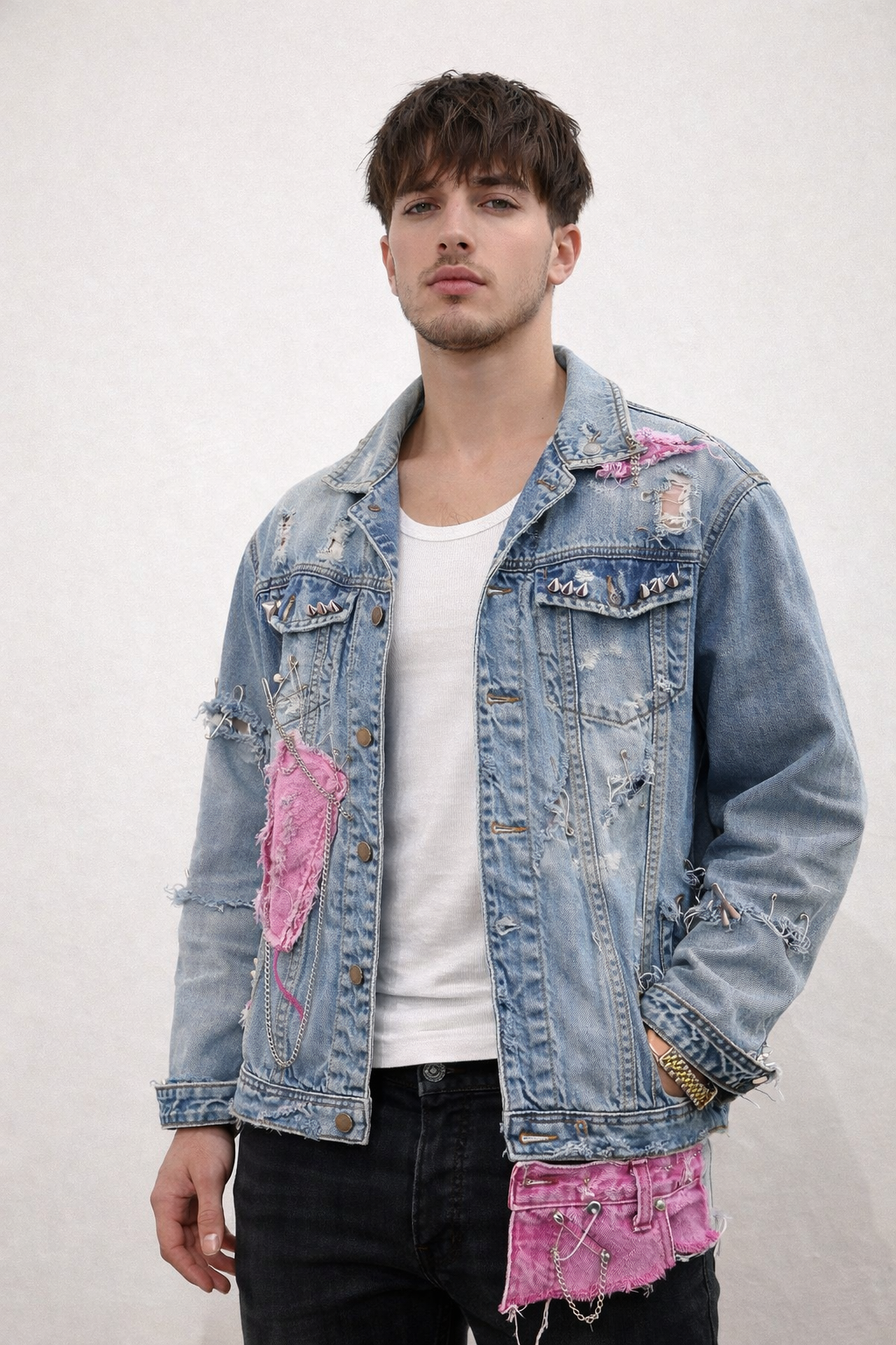 Patched Pink